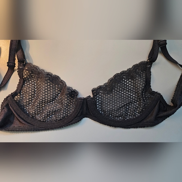 Mesh Demi Bra - Picture 3 of 5